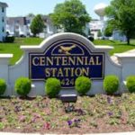 Centennial Station Sign