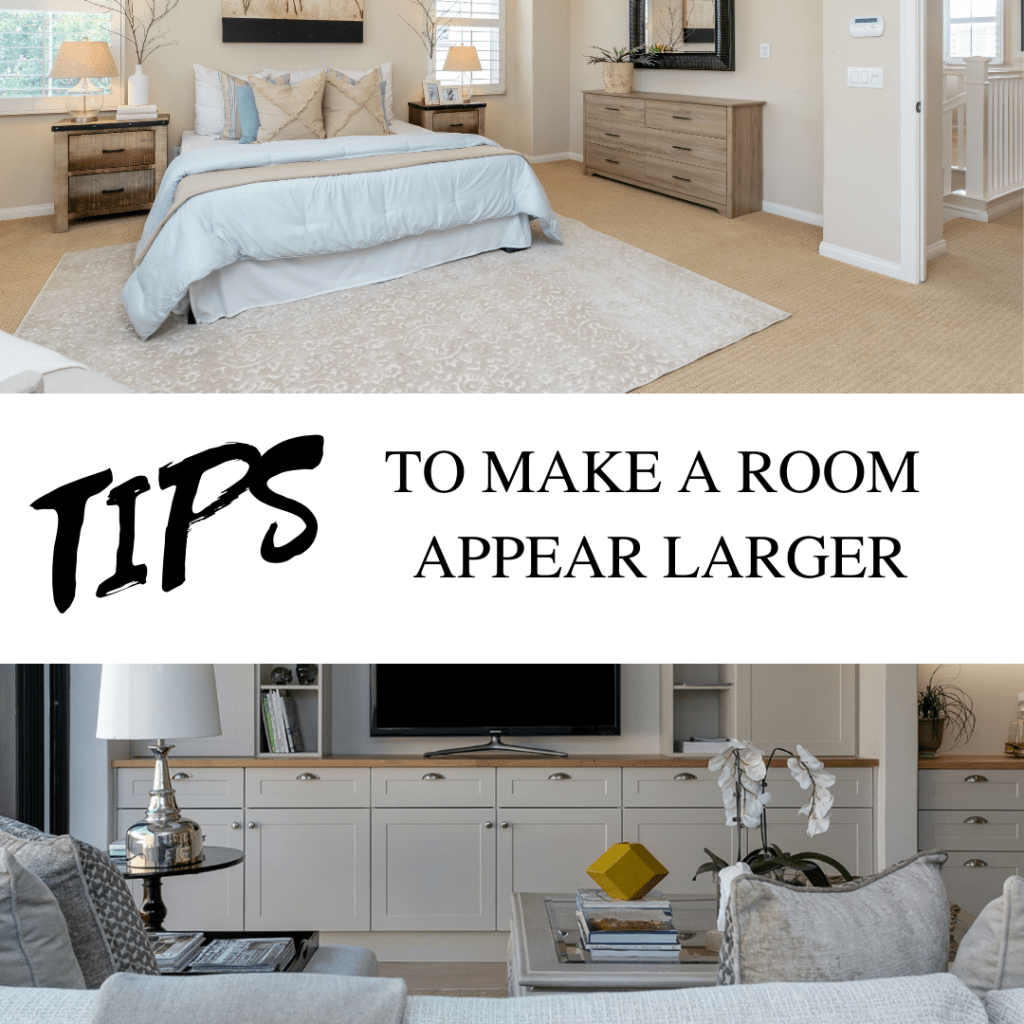 Tips to make a room appear larger