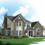 Villas of Newtown cherrywood model