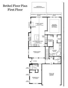 The Enclave at Upper Makefield Bethel Model 1st Floor