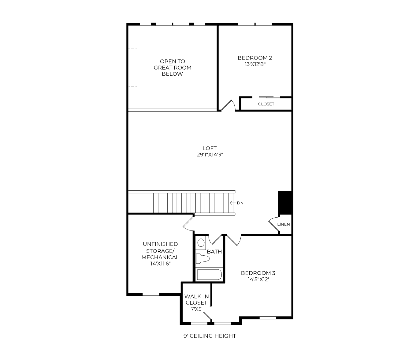 Regency at Willowcrest - Cassidy Model Second Floor