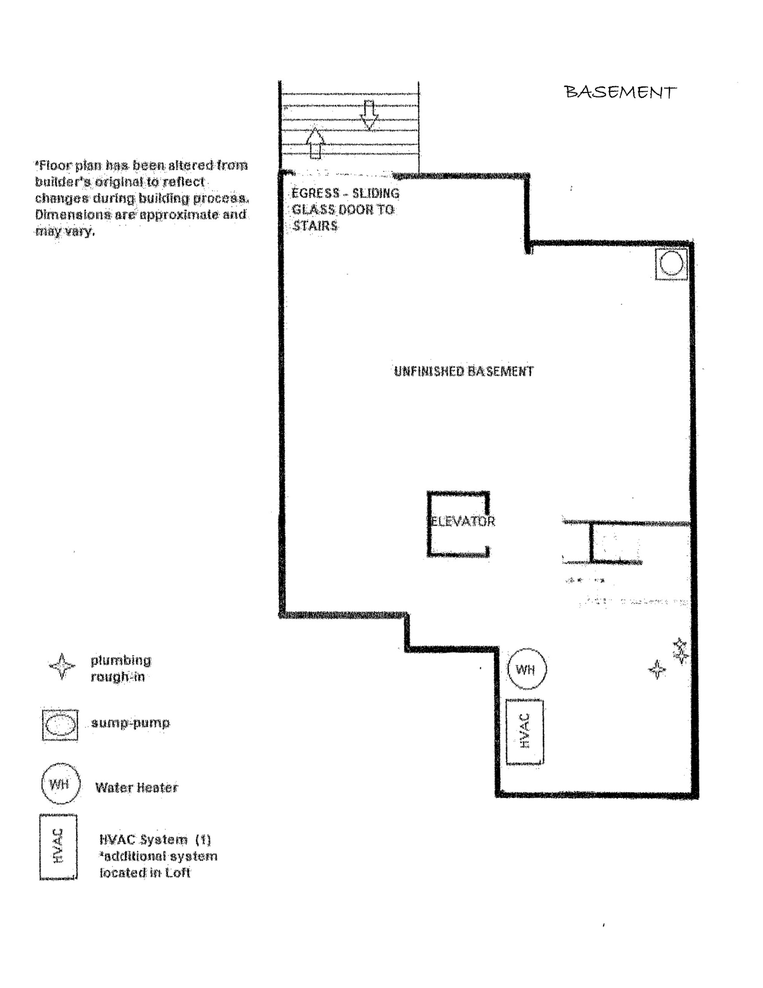 Madison Floor Plan Delancey Court Basement