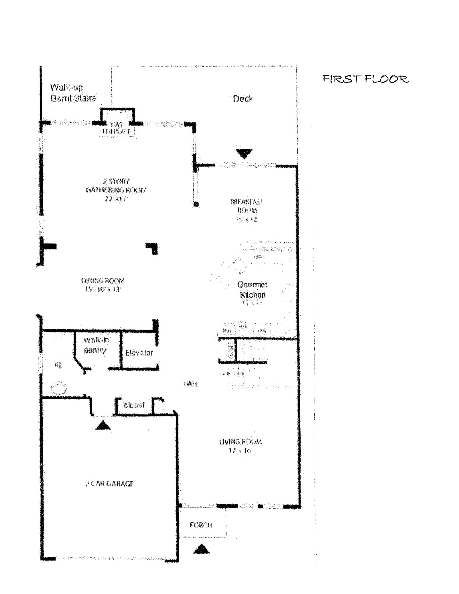 Madison Floor Plan Delancey Court 1st Floor