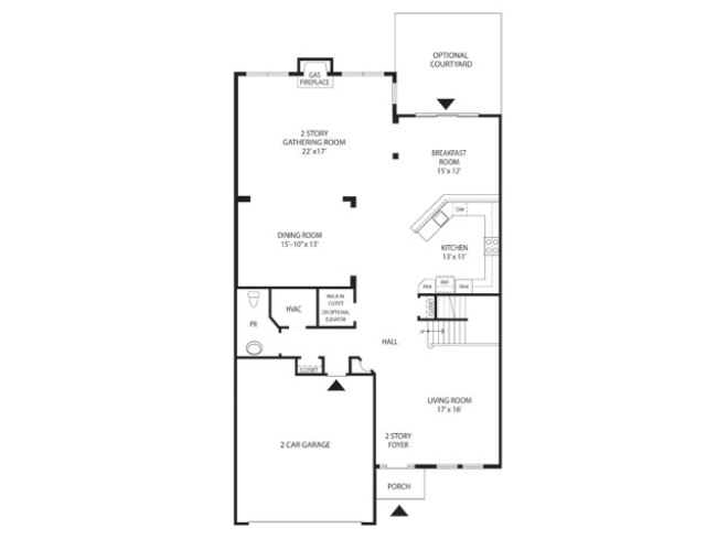 Delancey Court Monroe Model 2nd Floor