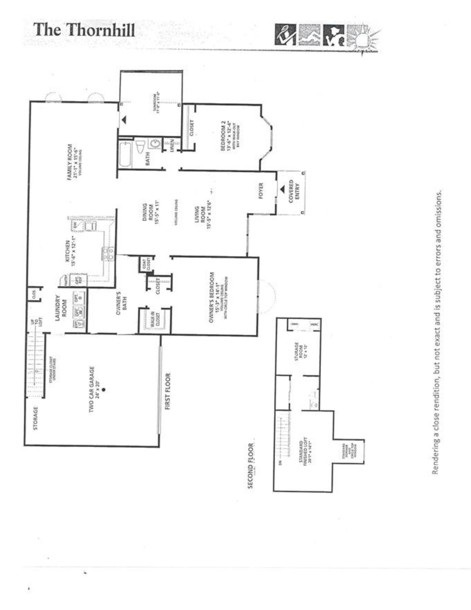 Villas of Newtown Thornhill Floor Plan