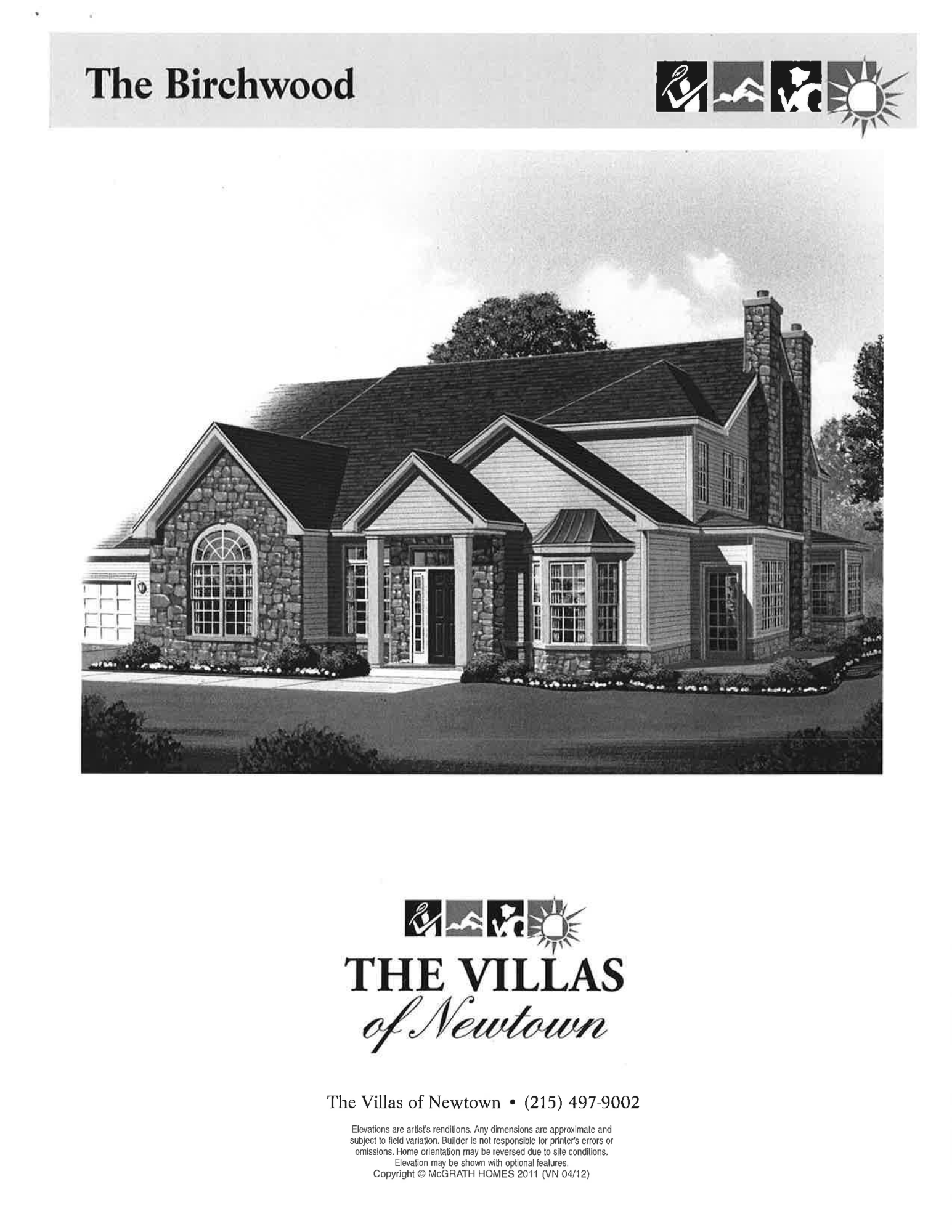 Villas of Newtown Birchwood Floor Plan