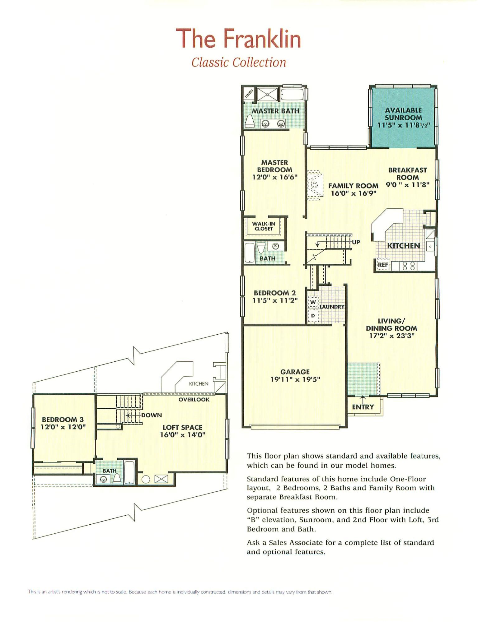 Heritage Creek Estates Franklin Floor Plan2