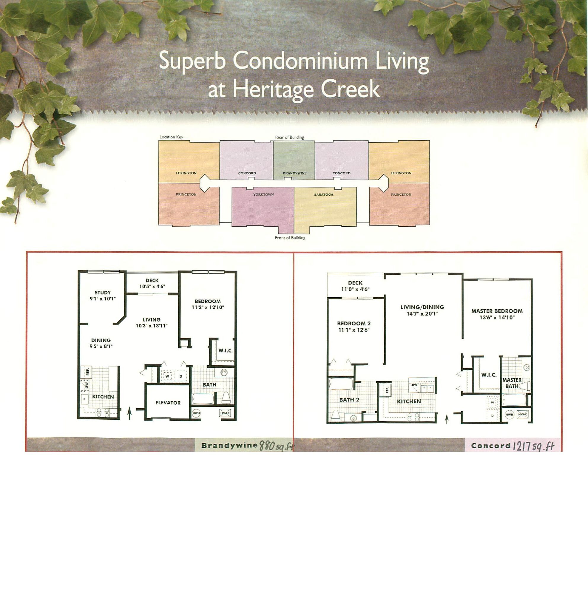 heritage creek estates condo floor plan2