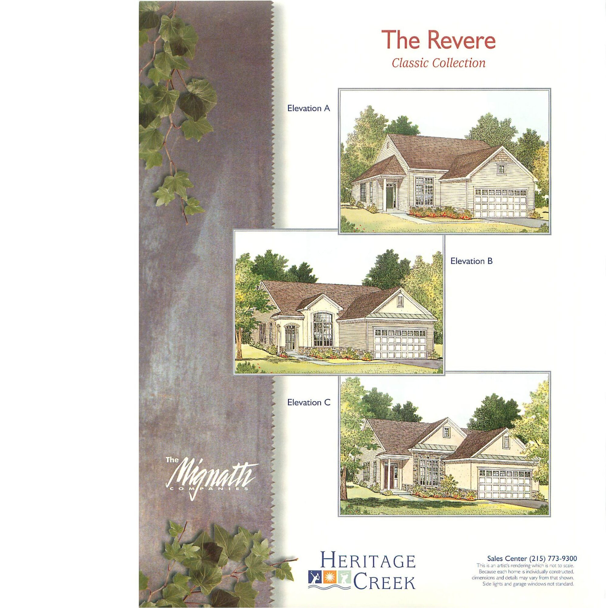 heritage creek estates revere floor plan1