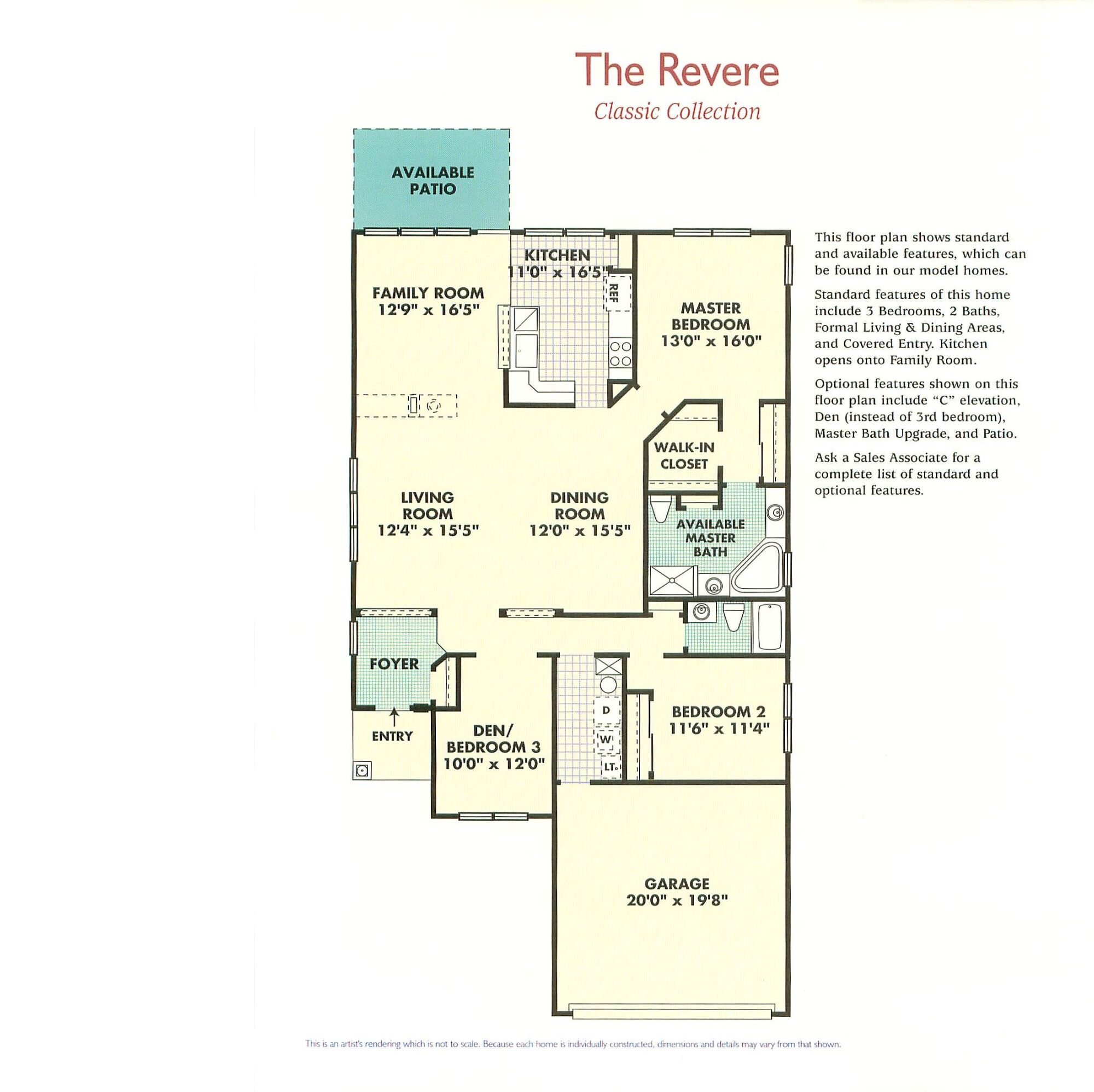 heritage creek estates revere floor plan2