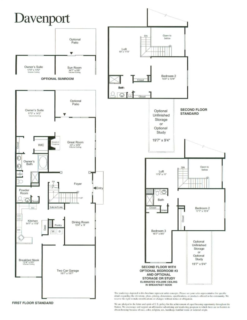 traditions at washington crossing davenport floor plan2 55+ Housing