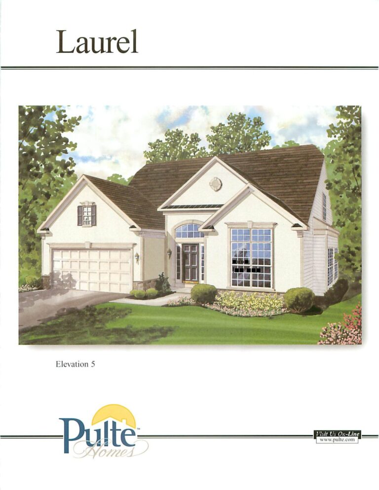 Traditions at Washington Crossing Laurel Floor Plan Senior Living