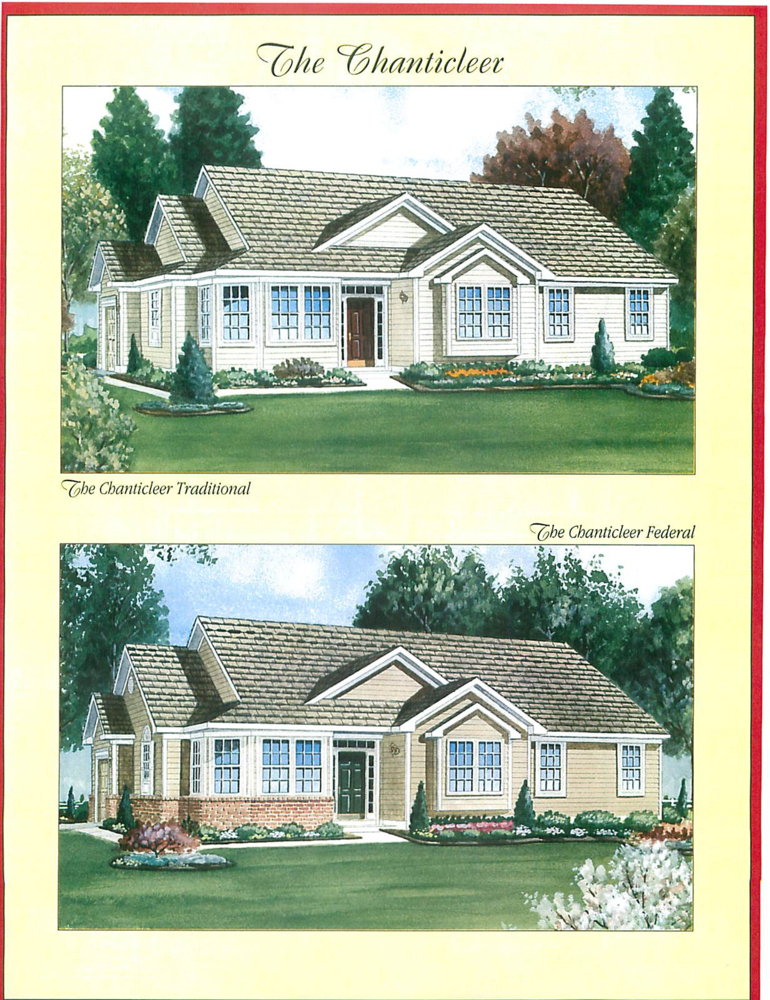 Chanticleer Floor Plan