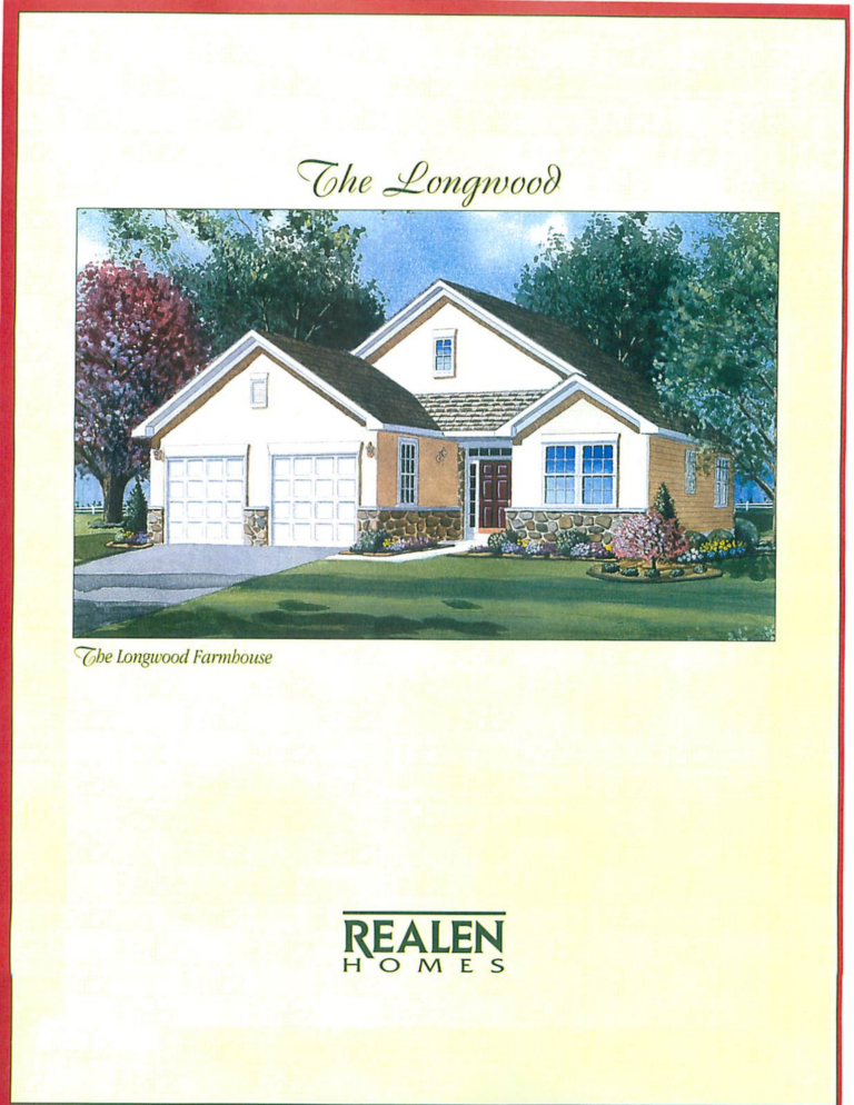 Villages of Flowers Mill Longwood Floor Plan Senior Living Options 55+