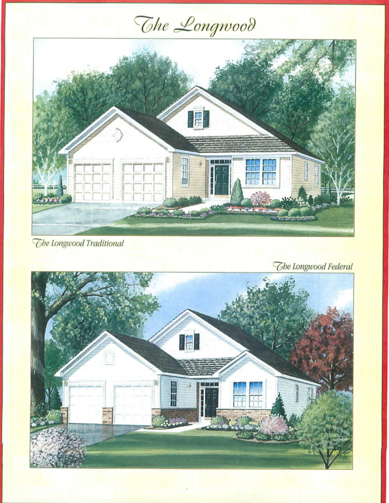 Villages of Flowers Mill Longwood Floor Plan Senior Living Options 55+