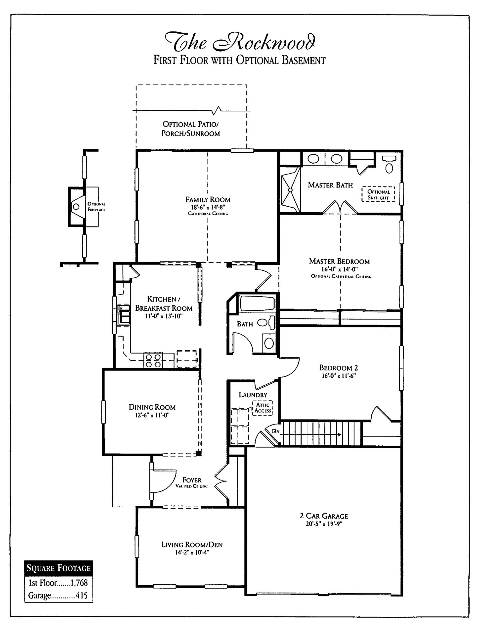 villages of flowers mill rockwood floor plan3