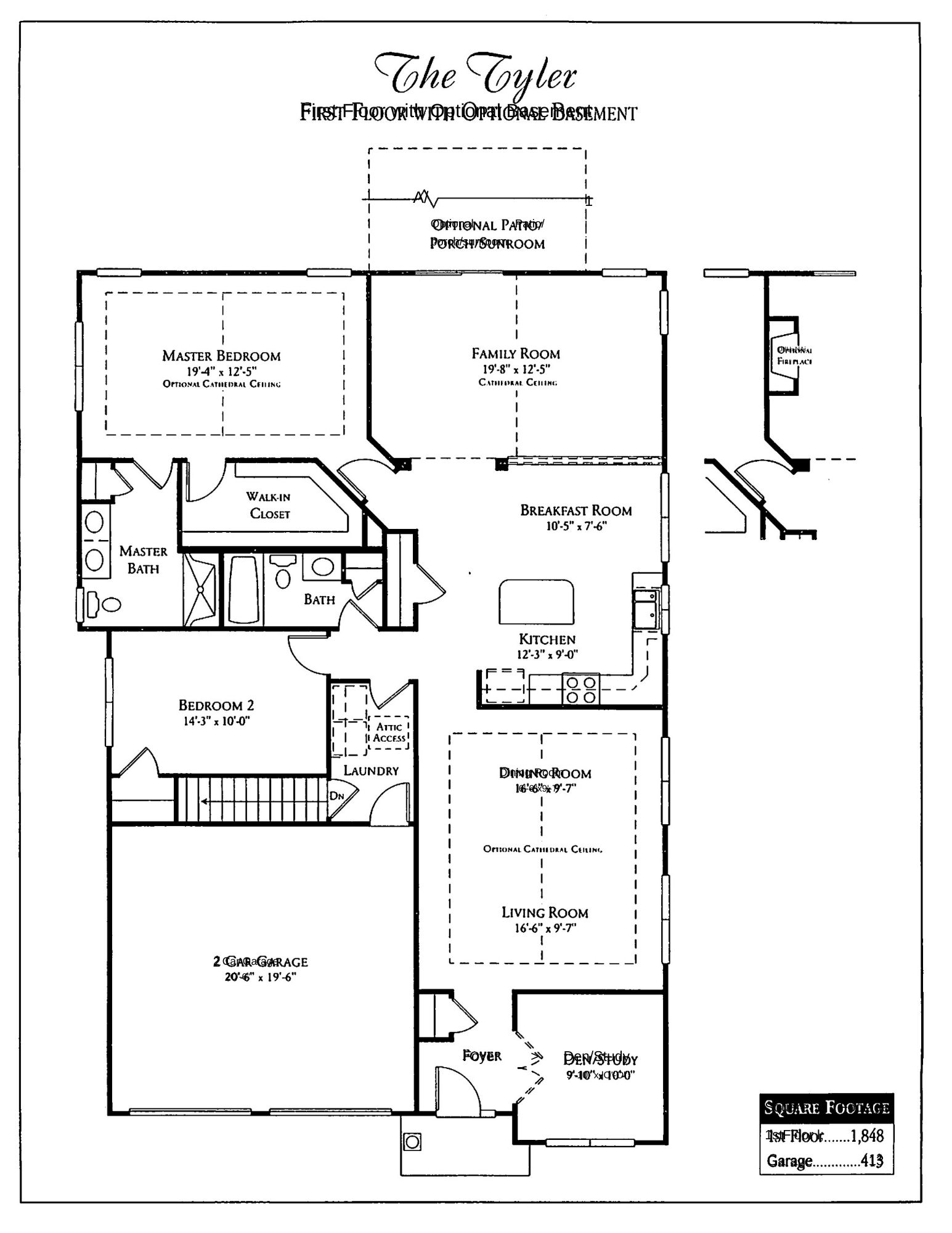 villages of flowers mill tyler floor plan3 55+ Housing Options