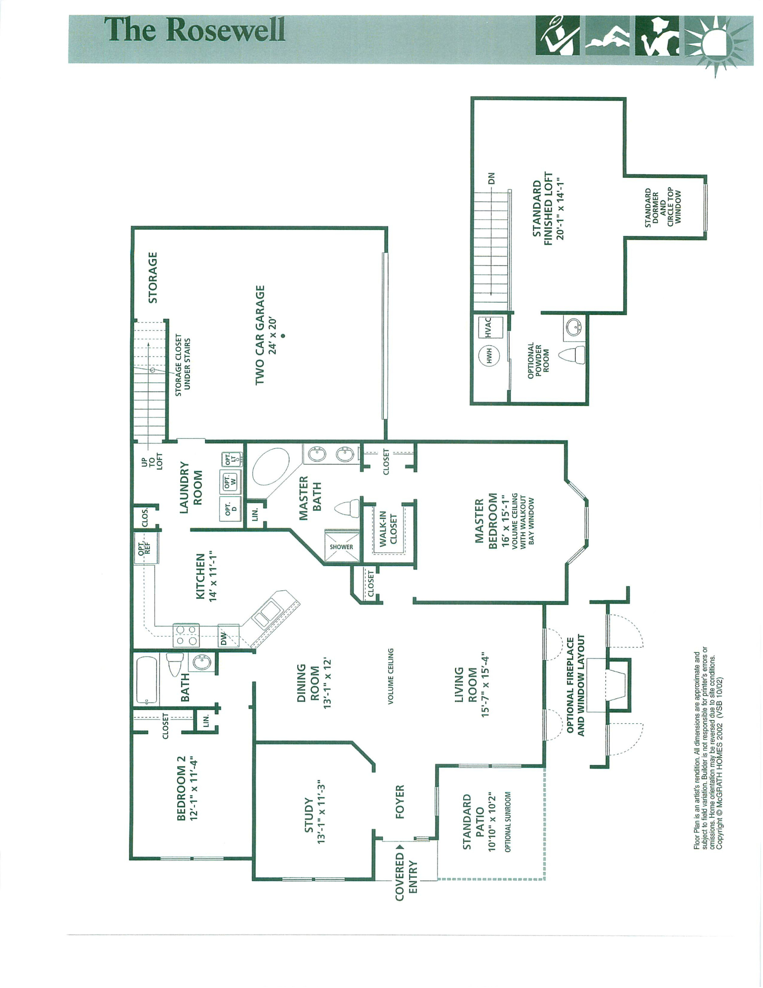 Rosewell Floor Plan