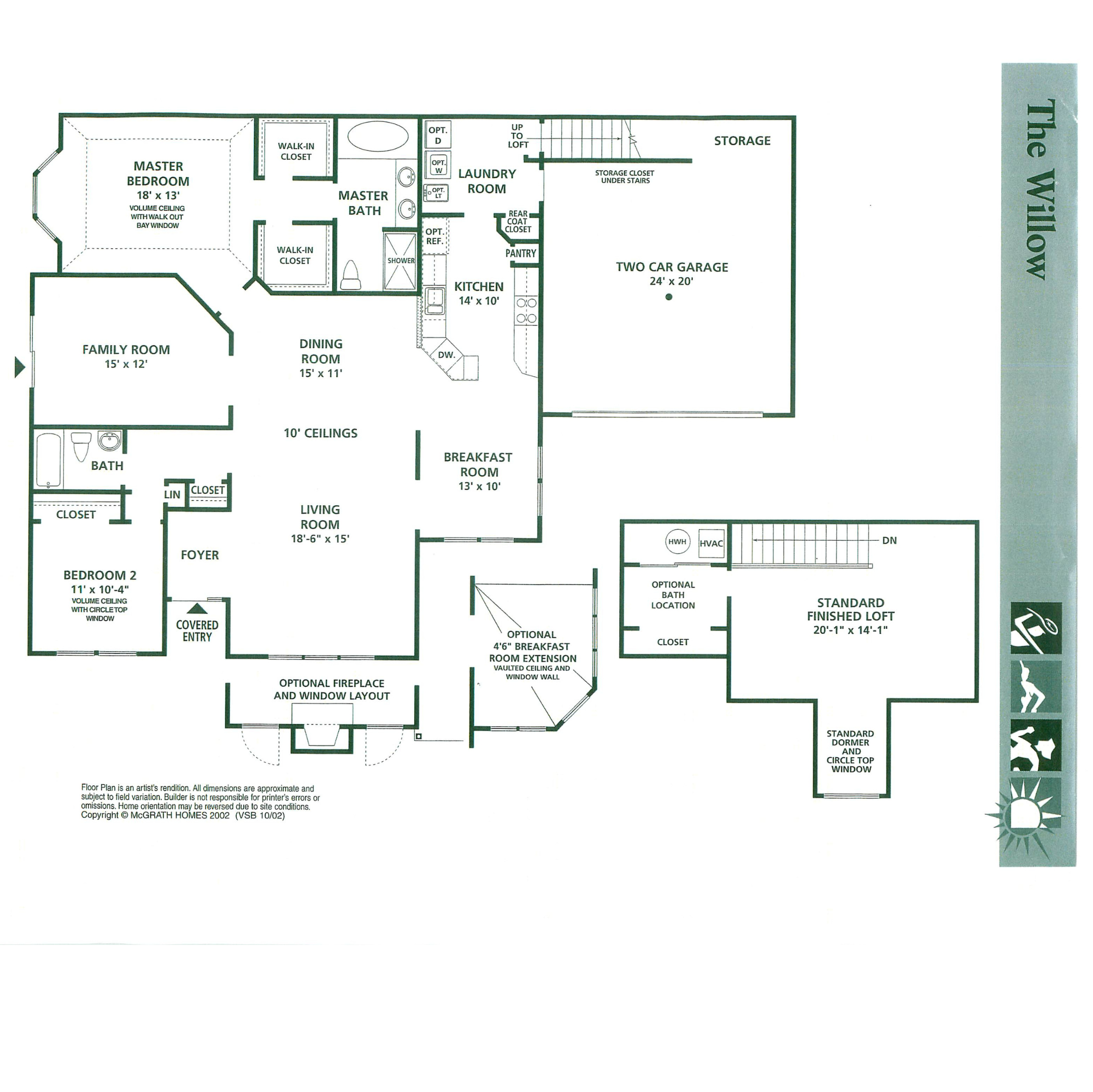 Willow McGrath Floor Plan