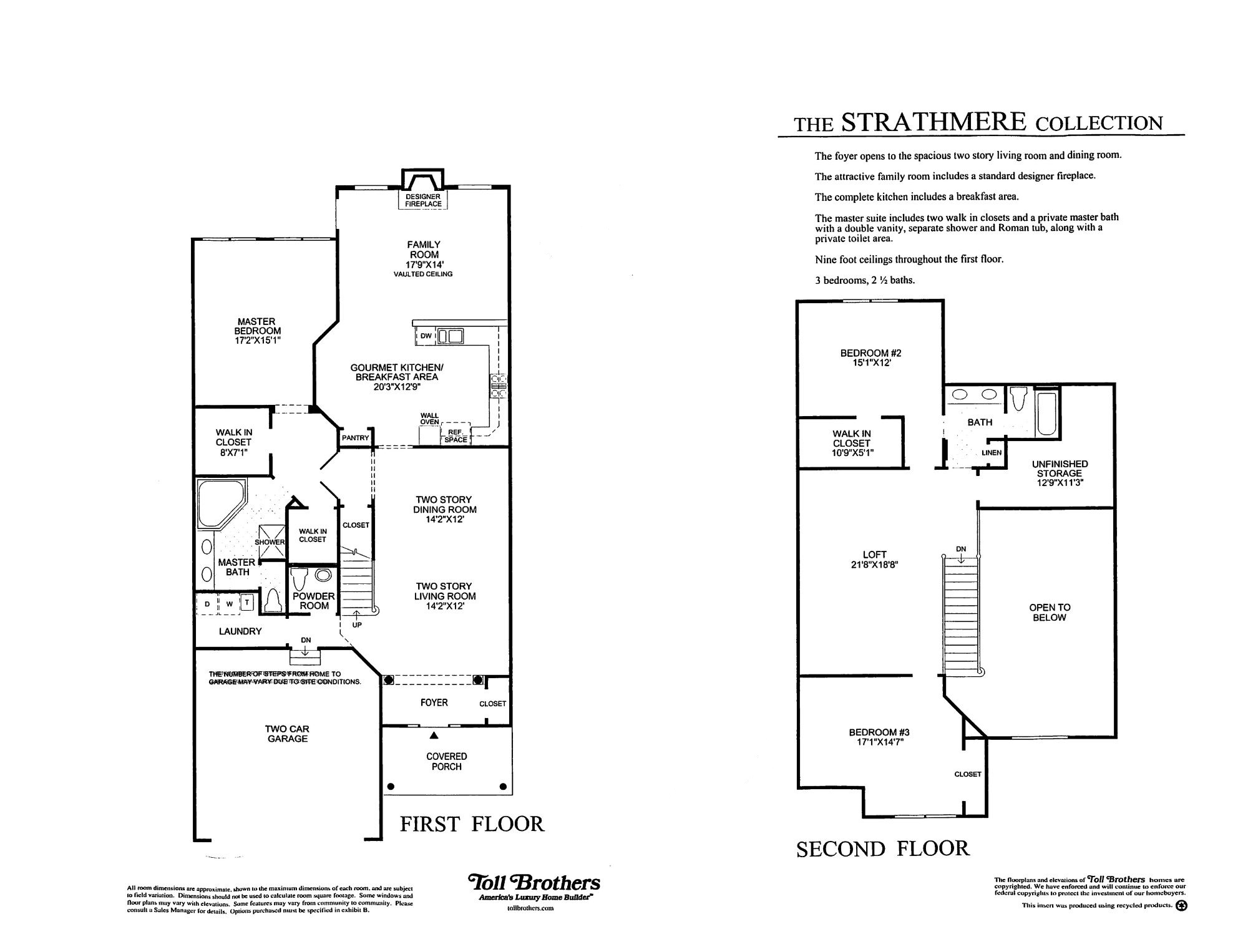 regency at northampton strathmere floor plan1