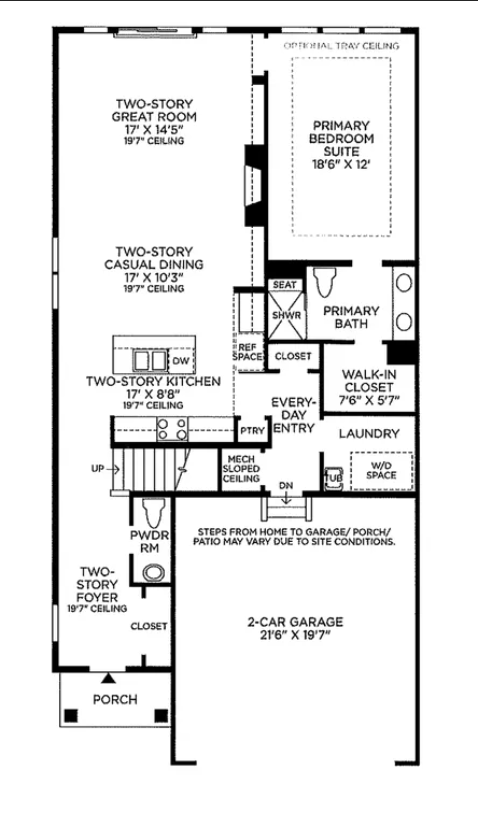 Regency at Waterside Twnhme Carey Flr Pln 1