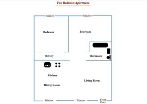 Pickering Two Bed Apt