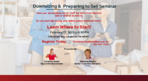 Downsizing & Preparing to Sell Seminar