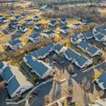 Lamplighter Village drone