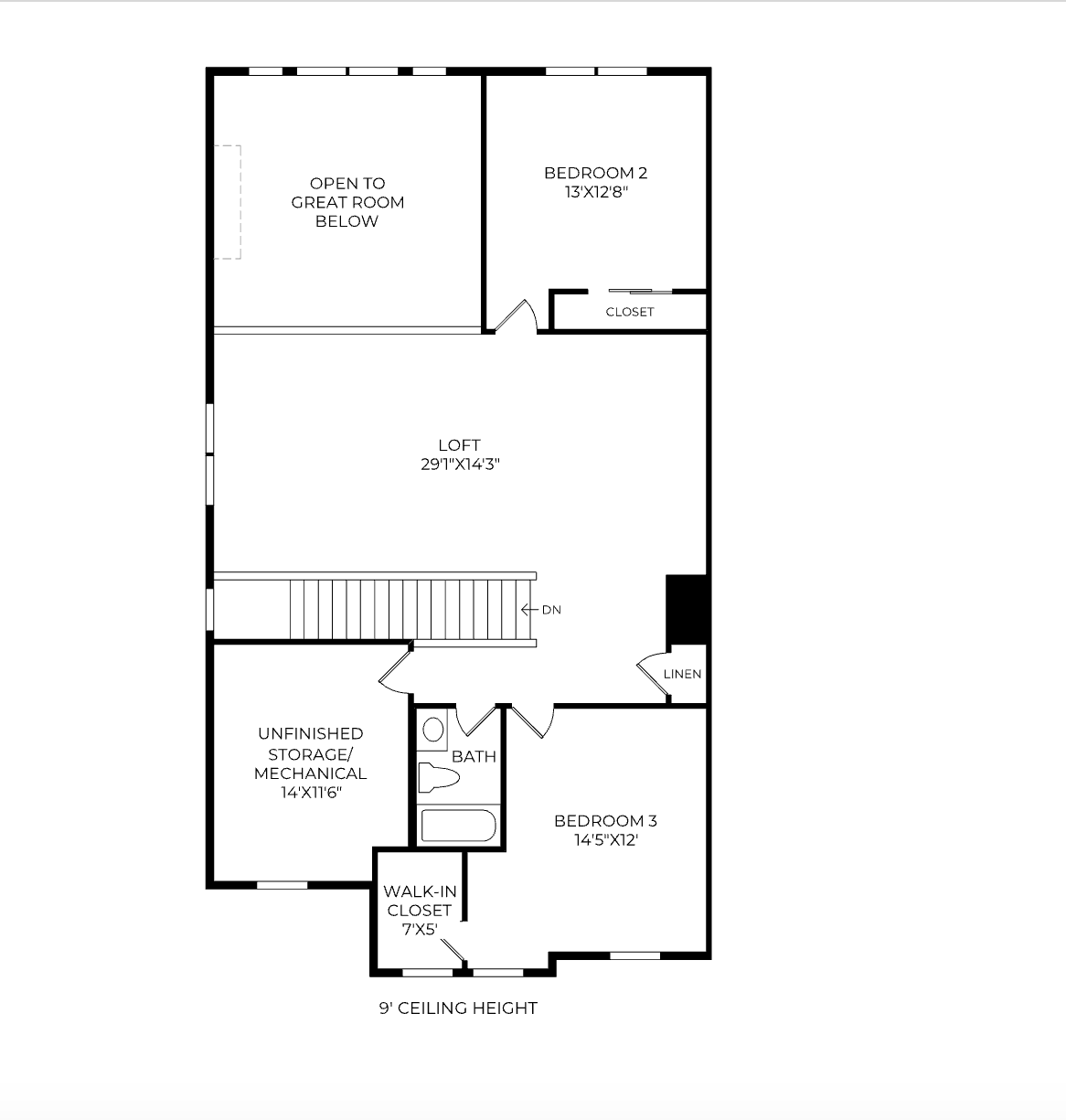Regency at Willowcrest Cassidy Elite floor plan 2nd Floor