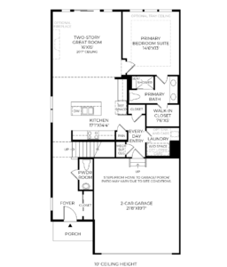 Regency at Willocrest Floor Plan