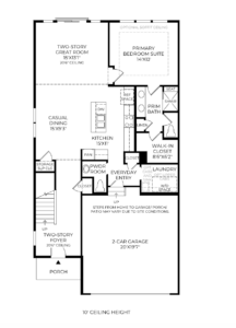 Reeves Elite Floor Plan in Regency at Willowcrest